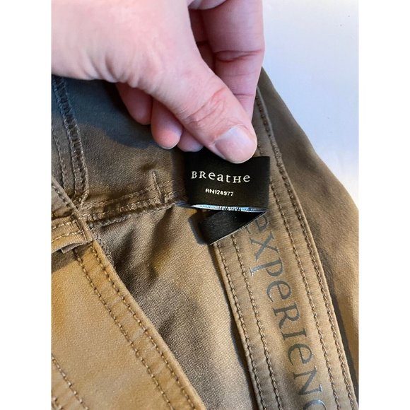 prAna Breathe Pants 34 X 29 Brown Slim Fit 5 Pocket Straight Leg Casual Hiking - Picture 11 of 13